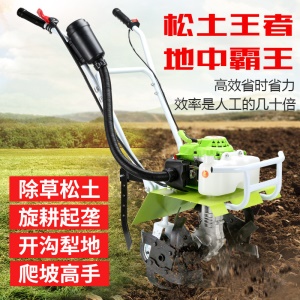 Mini laboureuse de sol pour jardinage et travail agricole