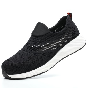 Chaussures de sécurité antitranspirant et protection du travail en fibre Interieur et bout de pied renforcé