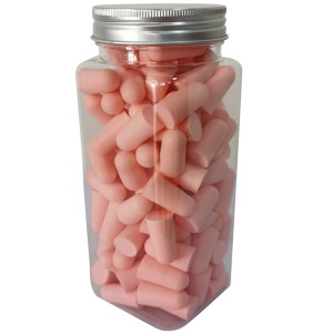 Bouchons d'oreille mousse  (120 dans une bouteille)