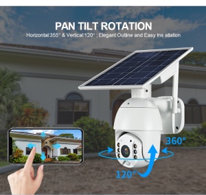 Caméra solaire wifi