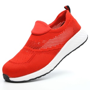 Chaussures de sécurité antitranspirant et protection du travail en fibre Interieur et bout de pied renforcé