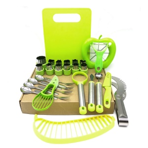 Set d'outils pour salade  de fruits 30 pièces