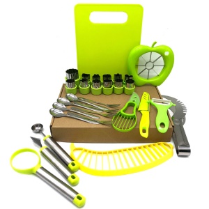 Set d'outils pour salade  de fruits 30 pièces
