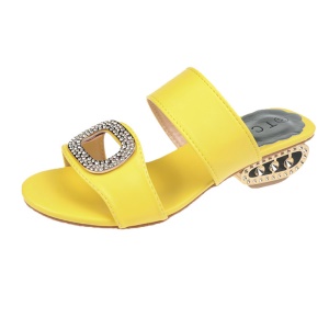 Chaussons pour femmes avec Diamant Artificiel