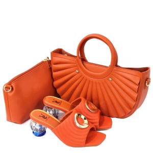 Ensemble de  sacs à main et talons hauts pour femmes (3 pièces)