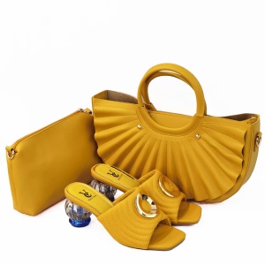 Ensemble de  sacs à main et talons hauts pour femmes (3 pièces)