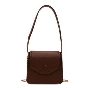 Sac à bandoulière pour femme en cuir synthétique