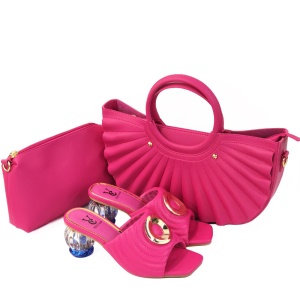 Ensemble de  sacs à main et talons hauts pour femmes (3 pièces)