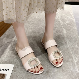 Chaussons pour femmes avec Diamant Artificiel