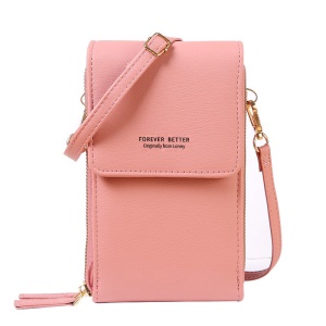 Sac à bandoulière pour femme en cuir synthétique