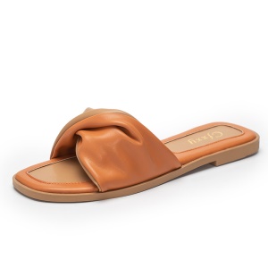 Pantoufles pour femmes avec nœud papillon