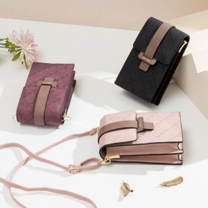 Sac à bandoulière pour femme en cuir synthétique