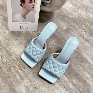 Mule en cuir artificiel pour femme