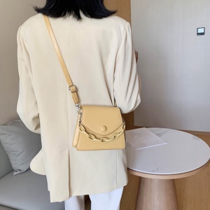 Sac à bandoulière pour femme en cuir synthétique