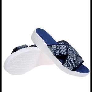 Sandale en cuir artificiel pour femme
