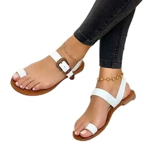 Pantoufles en cuir  pour femmes