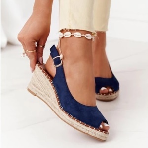 Sandales pour femmes semelle en lin