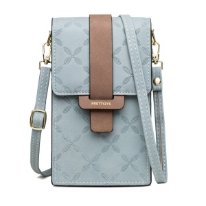 Sac à bandoulière pour femme en cuir synthétique
