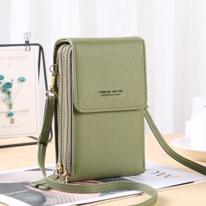 Sac à bandoulière pour femme en cuir synthétique