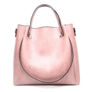 Sac à bandoulière femme simple avec un effet brillannt huile de cire