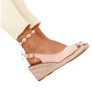 Sandales pour femmes semelle en lin