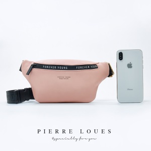 Sac banane en cuir synthétique