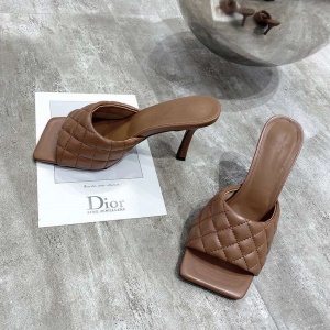 Mule en cuir artificiel pour femme