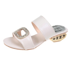 Chaussons pour femmes avec Diamant Artificiel