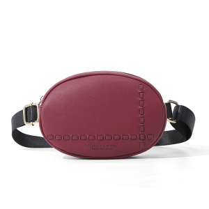 Sac messager femme en cuir synthétique