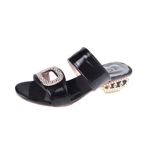 Chaussons pour femmes avec Diamant Artificiel