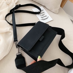 Sac à bandoulière pour femme en cuir artificiel