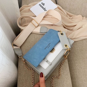 Sac bandoulière pour femmes avec fermeture magnétique en plusieurs couleurs