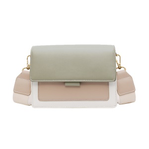 Sac à bandoulière pour femme en cuir synthétique
