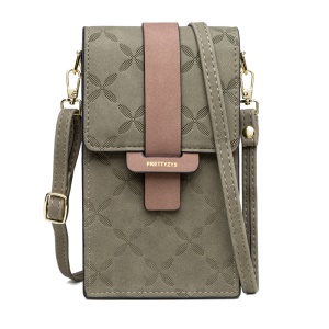 Sac à bandoulière pour femme en cuir synthétique