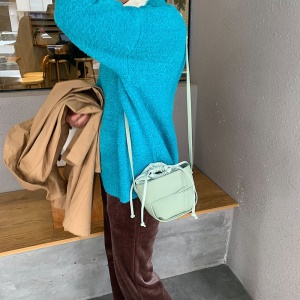 Sac à bandoulière pour femmes avec mini cordon de serrage
