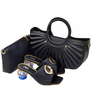 Ensemble de  sacs à main et talons hauts pour femmes (3 pièces)