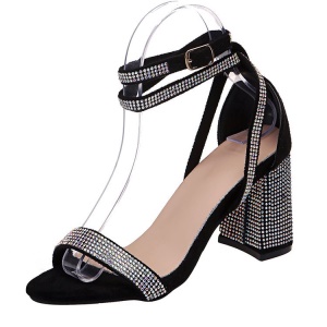 Chaussures à talons hauts pour femmes avec Diamant artificiel