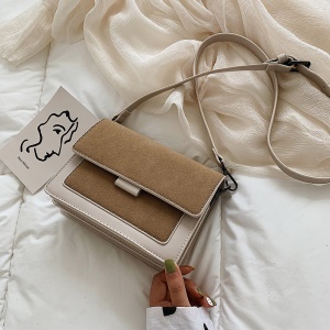 Sac à bandoulière pour femme en cuir artificiel