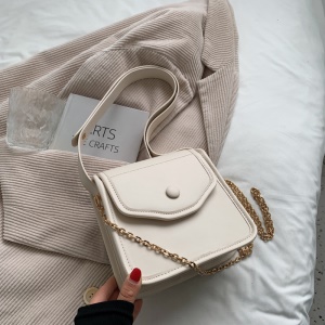 Sac à bandoulière pour femme en cuir synthétique