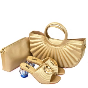 Ensemble de  sacs à main et talons hauts pour femmes (3 pièces)