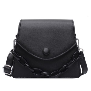 Sac à bandoulière pour femme en cuir synthétique