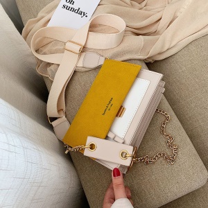 Sac bandoulière pour femmes avec fermeture magnétique en plusieurs couleurs