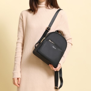 Sac à bandoulière en cuir synthétique