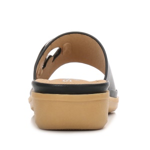 Femme Pantoufles en cuir artificiel