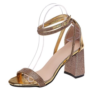 Chaussures à talons hauts pour femmes avec Diamant artificiel