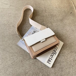 Sac à bandoulière pour femme en cuir synthétique
