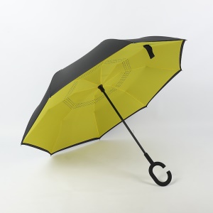 Parapluie inversé  à manche long