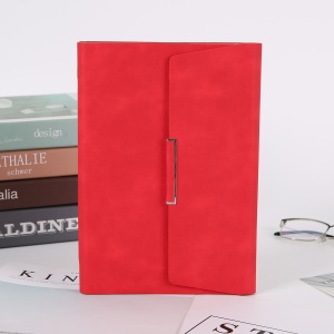 Bloc-notes Portfolio Agenda Organisateur avec couverture en similicuir