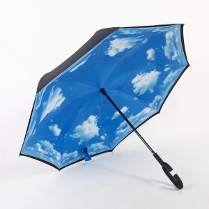 Parapluie inversé  à manche long