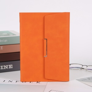 Bloc-notes Portfolio Agenda Organisateur avec couverture en similicuir
